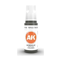 Ak Interactive 11158, 17 Ml. 3gen Reflective Green Maket Boyası Standart
