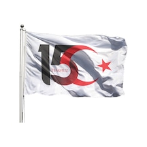 15 Temmuz Bayrağı 70X105 - Tek Kat Raşel