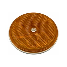 Yuvarlak Reflektör Delikli Turuncu 8 Cm N11.181