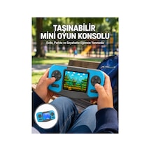 Taşınabilir Mini Video Oyun Konsolu Ergonomik Tasarım Sarı