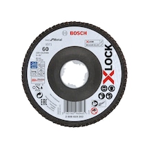 Bosch - X-lock - 125 Mm 60 Kum Best Serisi Metal Flap Disk
