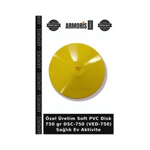 Özel Üretim Soft Pvc Disk 750 Gr Dsc-750 Ved-750 Sağlık Ev Aktivite Çok Renkli