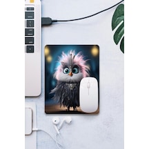 Sonictouch Süslü Tavuk Pürüzsüz Yüzey Kaymaz Taban Dikişsiz Kenar Gamer Oyuncu Mouse Pad 19x23cm Mousepad
