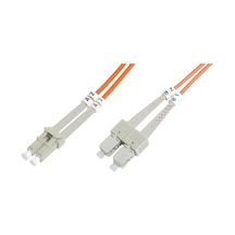 Beek Lc-sc Fiber Optik Patch Kablo, Multimode Om 1 62.5/125 Duplex, 3.0mm, Lszh, 5 Metre-19234