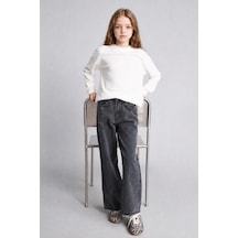 Defacto Straıght Fıt Jean Pantolon Kız Çocuk I2641a826aunm36 Antrasit-nm36