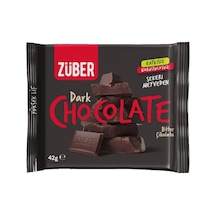 Züber Bitter Çikolata 42 G - 6 Adet Tarı