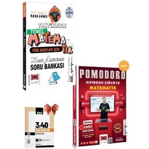 Pomodoro Sıfırdan Zirveye Matematik Canlı Ders Kitabı- Tüm Adaylar İçin Taktiklerle Temel Matematik