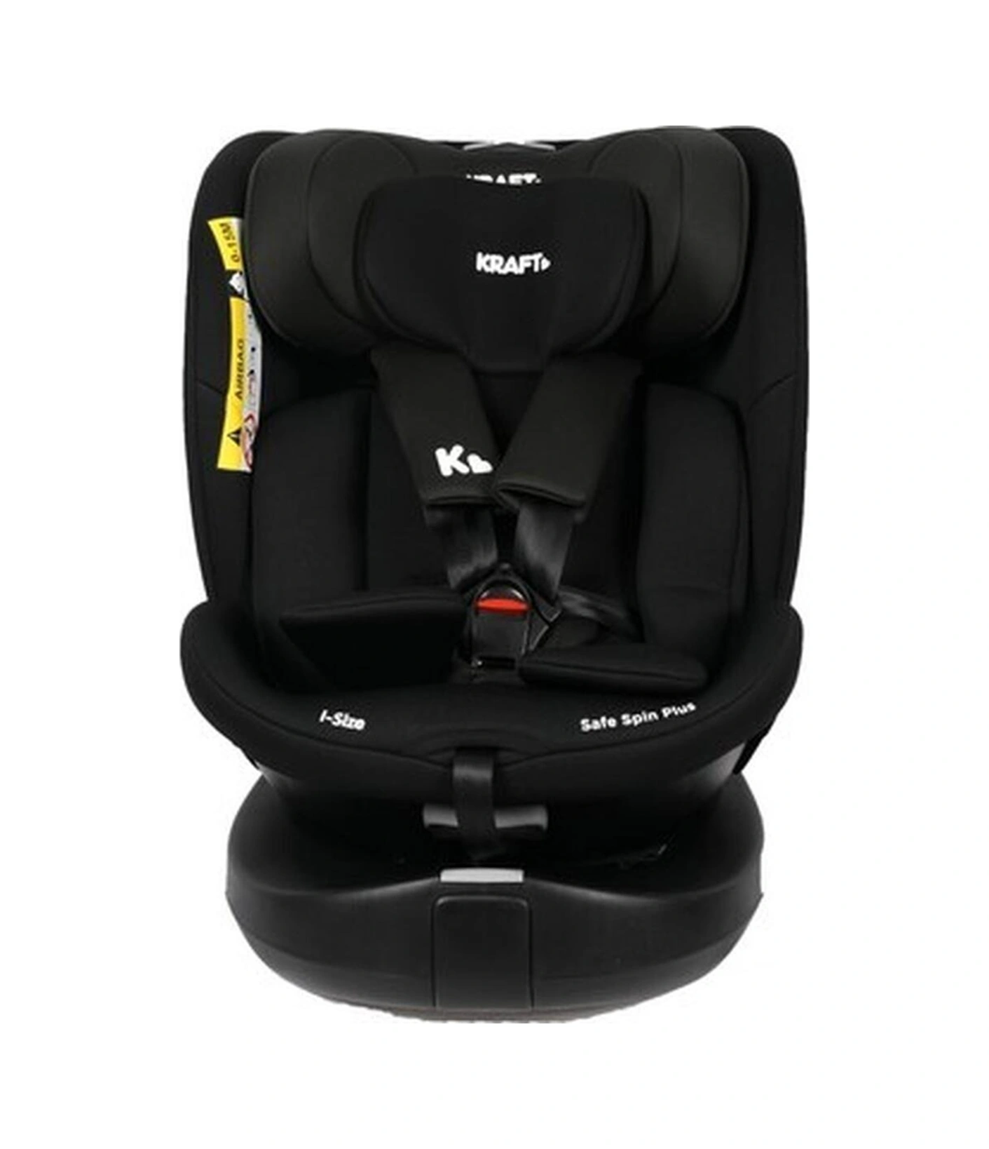 Kraft Safe Spin Plus I-size Oto Koltuğu 0-36 Kg Siyah