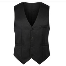 Luteshı Erkek Takım Elbise Slim Fit Yelek - Siyah