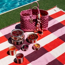 Krem - Turuncu - Pembe - Bordo