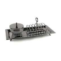 Mikasa Moor Füme Tost Servis Tabağı 37x17x14 Cm