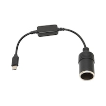Type C Çakmak Adaptörü, 5v-12v Araba Cihazları İçin Güç Kaynağı