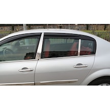 Renault Megane 2 Krom Kapı Direği 4 Parça 2003-2008 Paslanmaz