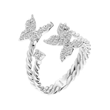 Sirius G Renk 2 Kelebekli Yüzük 0817R0045
