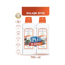 Doğal Konsantre Elde Bulaşık Sıvısı Güçlü Formüllü 2'li Set