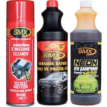Smx Susuz Motor Temizleme Spreyi-seramik Katkılı Cila-oto Şampuan