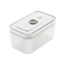 Tr Fresh & Save Vakumlu Saklama Kabı, M, Plastik, Yarı Şeffaf-gri Genel