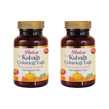 2 Adet Balen Kabak Çekirdeği 1000 MG 100 Yumuşak Kapsül