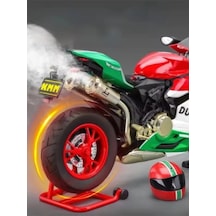 Ducati Panigale 1199 Maket - 1:9 Işıklı Duman Efektli
