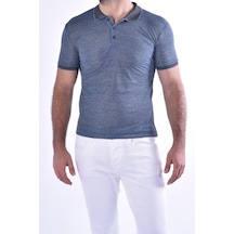 Ts 814 Slim Fit Lacivert Spor T-shirt Lacivert