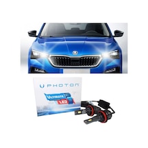 Skoda Scala Led Xenon Uzun Far Ampulü H7 Ultimate 9500 Lumens Yeni Seri Beyaz 2019+