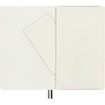 Moleskine Kareli Kalin Siyah Defter L Boy Yumuşak Kapak Expanded