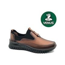 Venüs Pilea Hakiki Deri Ortopedik Kadın Casual Ayakkabı Taba