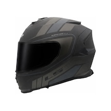 Ls2 Storm 2 Fıst Mat Siyah Kask Siyah Vizör Mat Siyah