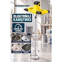 3 Lü Fayans Usta Seti Şajlı Fayans Tutma Döşeme Makinesi-elektrikli Alçı Boya Karıştırıcı-kırıcı Deliçi Hilti Sarı Sp102