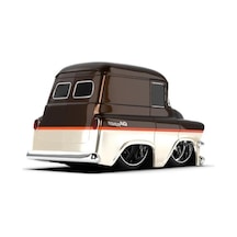 Koleksiyonluk 1957 Gmc Panel Van Modeli, Kahverengi