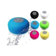 Mini Duş Hoparlörü Su Geçirmez Bluetooth 8x8 Cm Çok Renkli