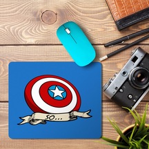 Captain America Tattoo So.. Baskılı Mouse Pad Mousepad.jpg