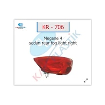 Arka Sis Far Lambası Sağ Mgn 4 Sedan Model Kaya Plastık 265808906r