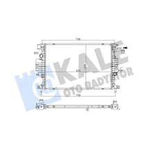 Kale 361460 Motor Radyatoru 2066575 2069561 5184274