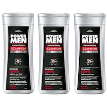 Power Men Saç Dökülmesine Karşıtı Şampuan 3 Adet Dökülen