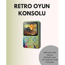 Tv - 569 - Bağlantılı 500 Oyunlu Mini - Flzdgnkr - Gameboy Konsol