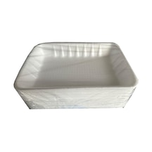 Tek Kullanımlık Mod 110 Köpük Kase Tabak - 21x30 Cm. - 10 Adetlik 3 Paket