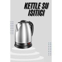 Mey İthalat Kettle C F Tipi 220-240v Paslanmaz Çelik Elektrik Kablolu Otomatik Kapanma