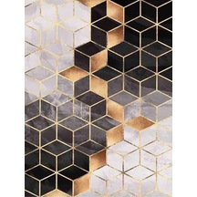 Bayev Geo Djt. 40x60 Banyo Paspası 0897 01 Çok Renkli