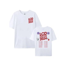 Tarzsokak Beyaz Electronic Rock Band Lcd Soundsystem Short Sleeve Summer