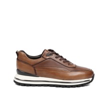 Erkek Taba Kalın Tabanlı Sneaker