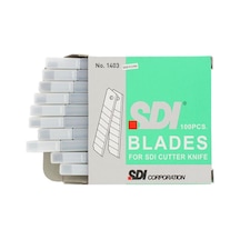 SDI Dar Maket Bıçağı Yedeği 1403 (1 Paket 10 Tüp 100 Adet)