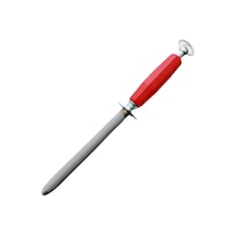 HG Bıcak Debisa Oval Profesyonel Masat Bıçak Bileyici 8" 36 CM Kırmızı