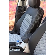 Vk Auto Hyundai Bayon Araca Özel Koltuk Kılıfı Kgri-siyah