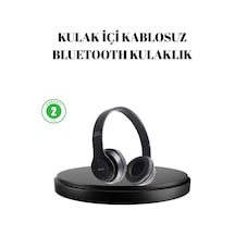 Bluetooth 5.0 Kablosuz Kulaklık Extra Bass, Tf Kart Desteği, 3.5mm Aux Girişli
