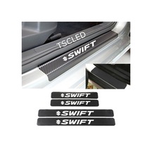 Suzuki Swift Karbon Kapı Eşiği Koruma Sticker (4 Adet)
