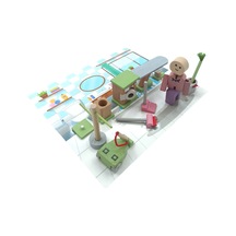 Minik Eller Büyük İş Başarır: Figürlü Ahşap Temizlik Seti