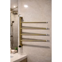 Elektrikli Havlupan 45x55x90 Cm 80 Watt Gold