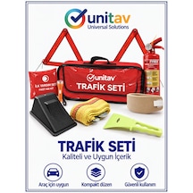Unitav Eko Trafik Ve İlk Yardım Seti Tüvtürk Muayene Onaylı