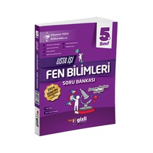 Gizli Yayınları 2025 5. Sınıf Fen Bilimleri Usta İşi Soru Bankası + Kavram Haritası